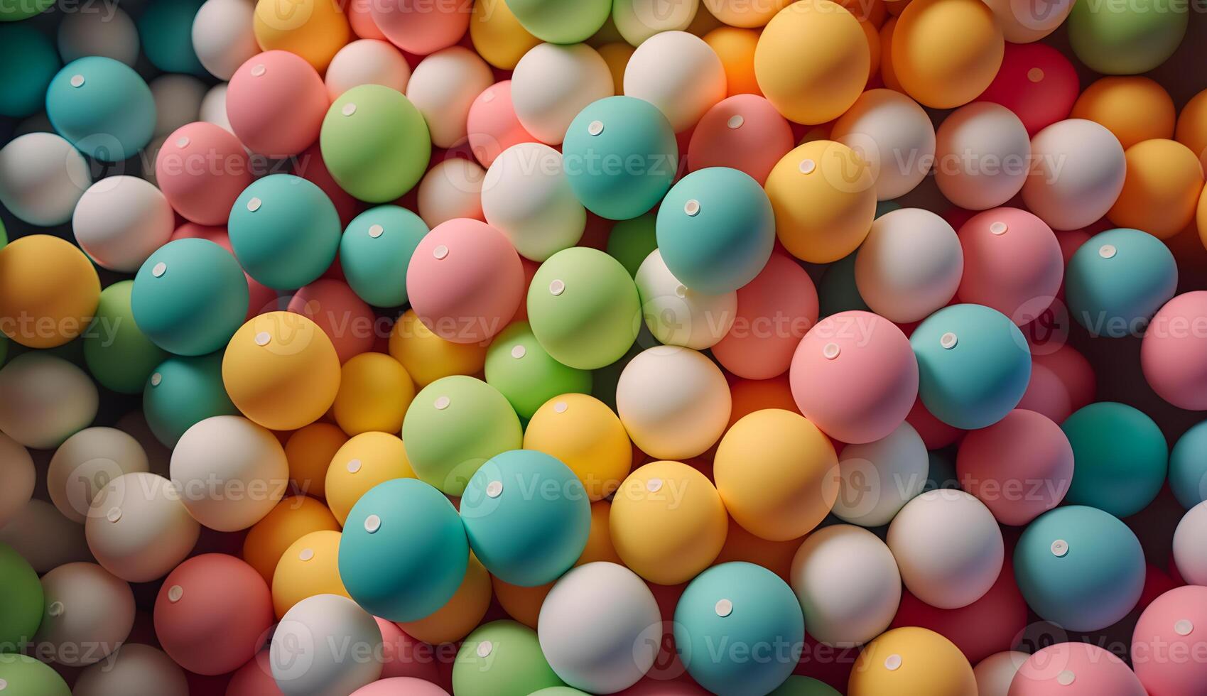 pile of colorful plastic balls , photo