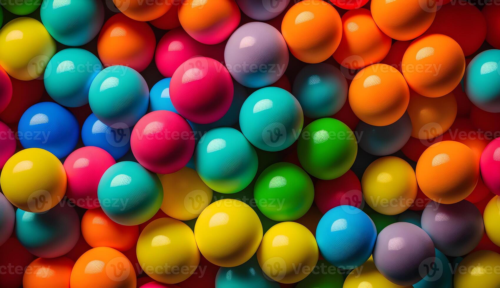 pile of colorful plastic balls , photo