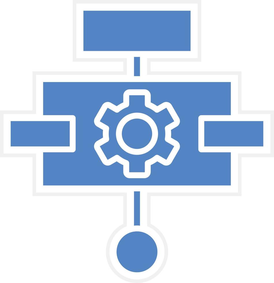 Algorithm Vector Icon Design