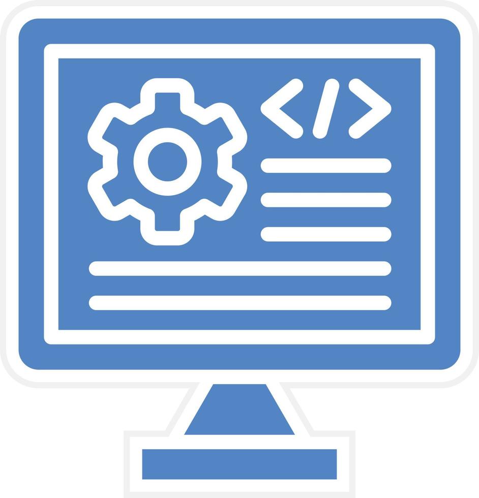 Development Vector Icon Design
