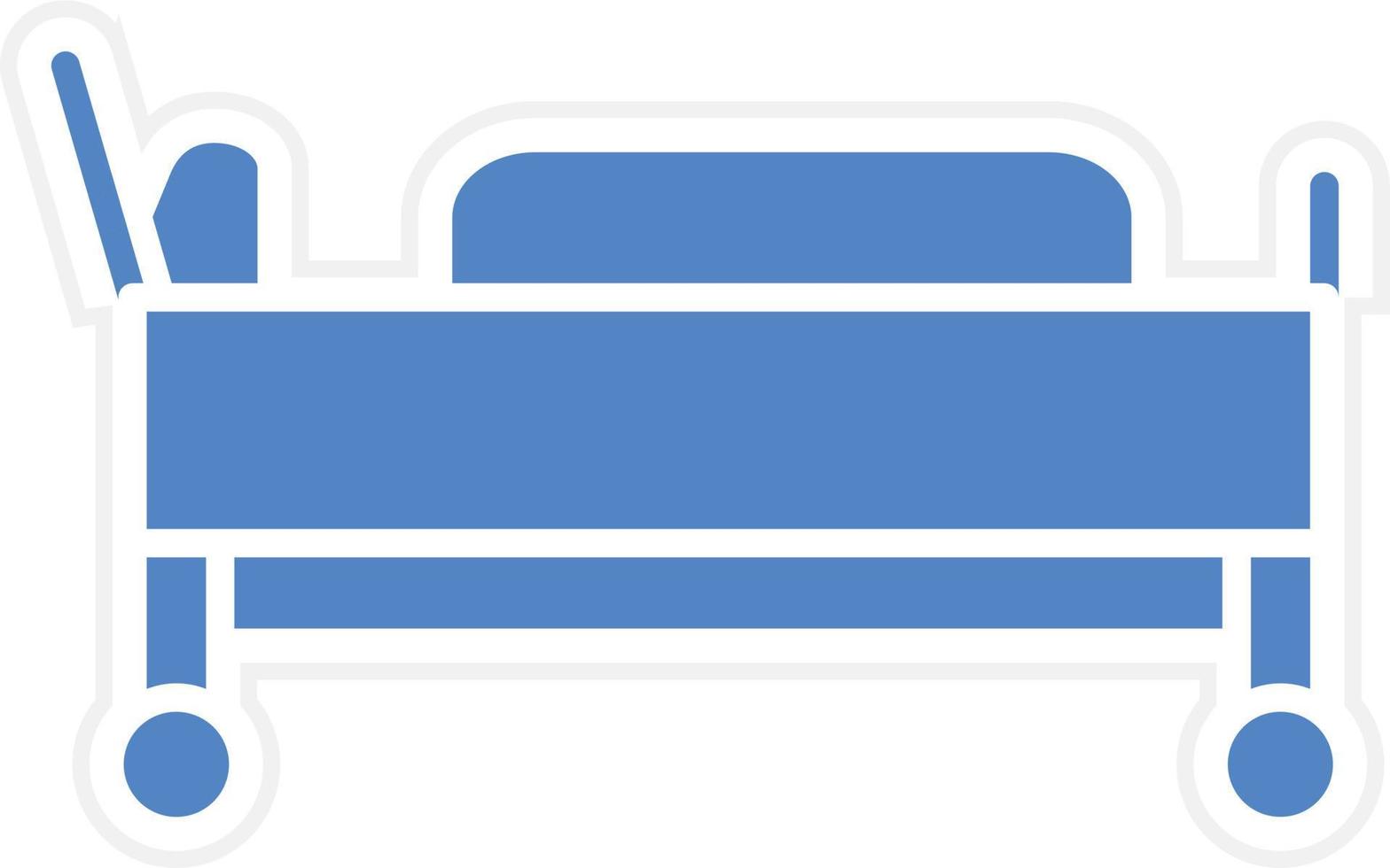 Stretcher Vector Icon Design