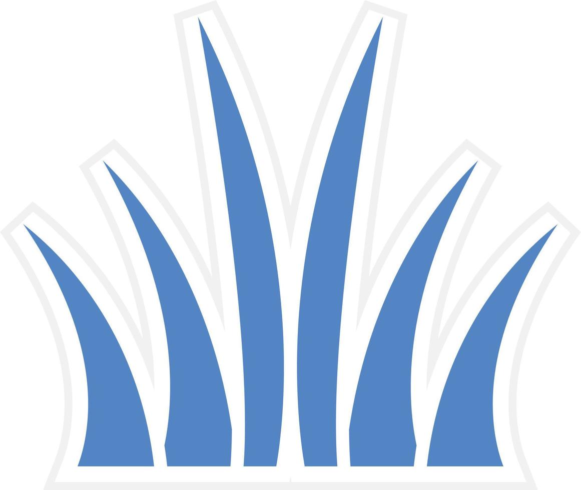 Grass Vector Icon Design