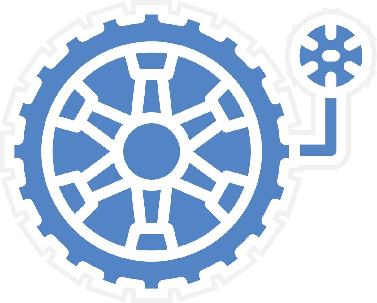 Tyre Pressure Vector Icon Design