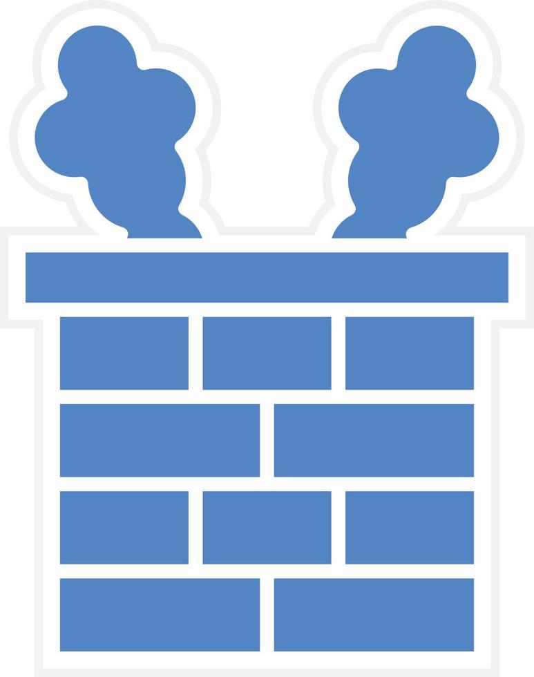 Chimney Vector Icon Design