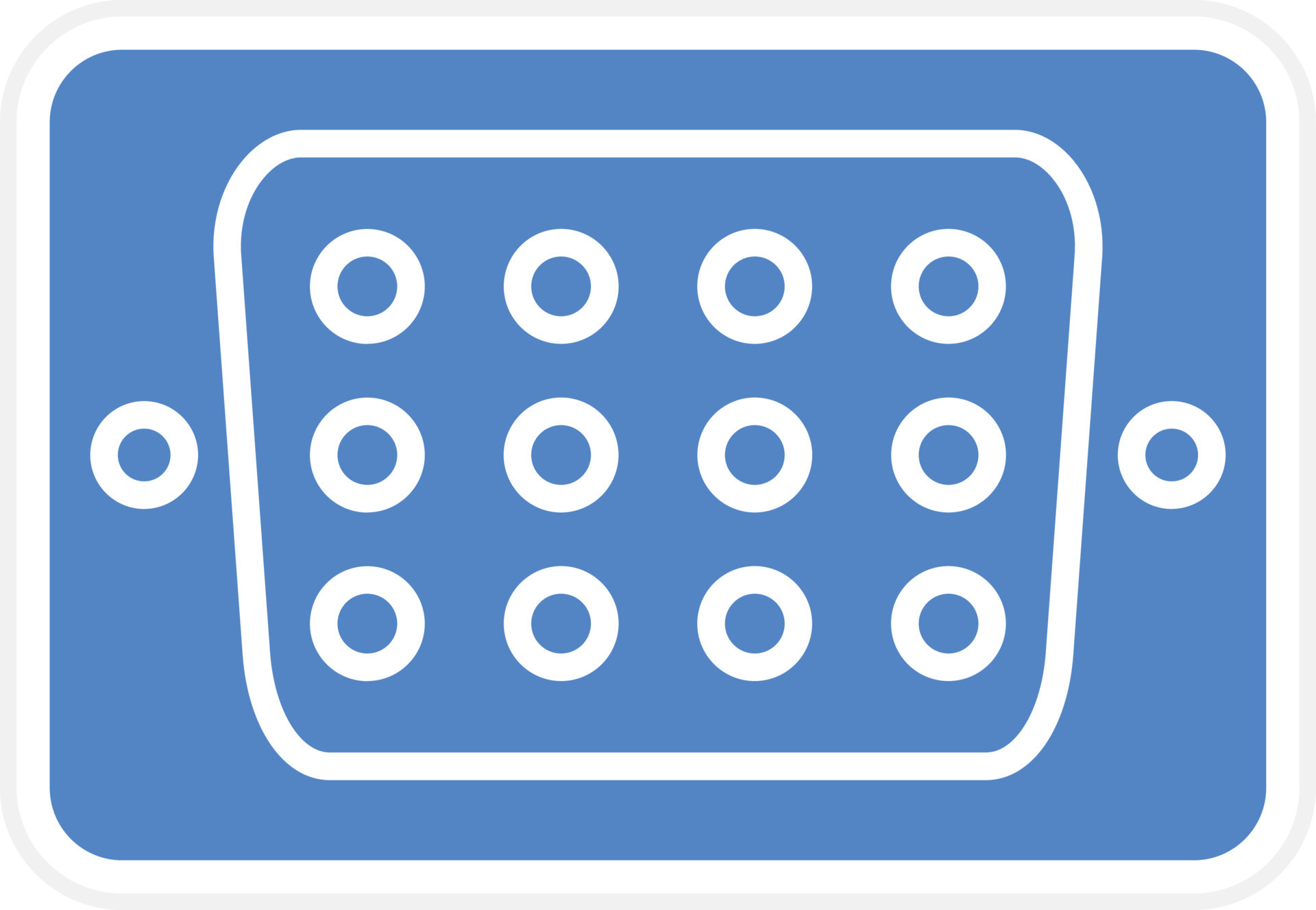 Vga Port Vector Icon Design 22950472 Vector Art at Vecteezy