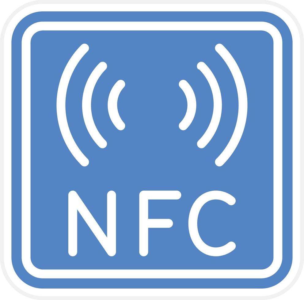 Nfc Vector Icon Design