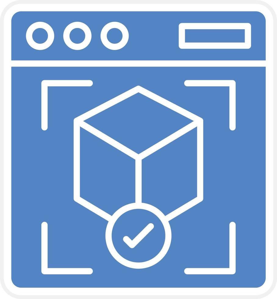 Rendering Vector Icon Design
