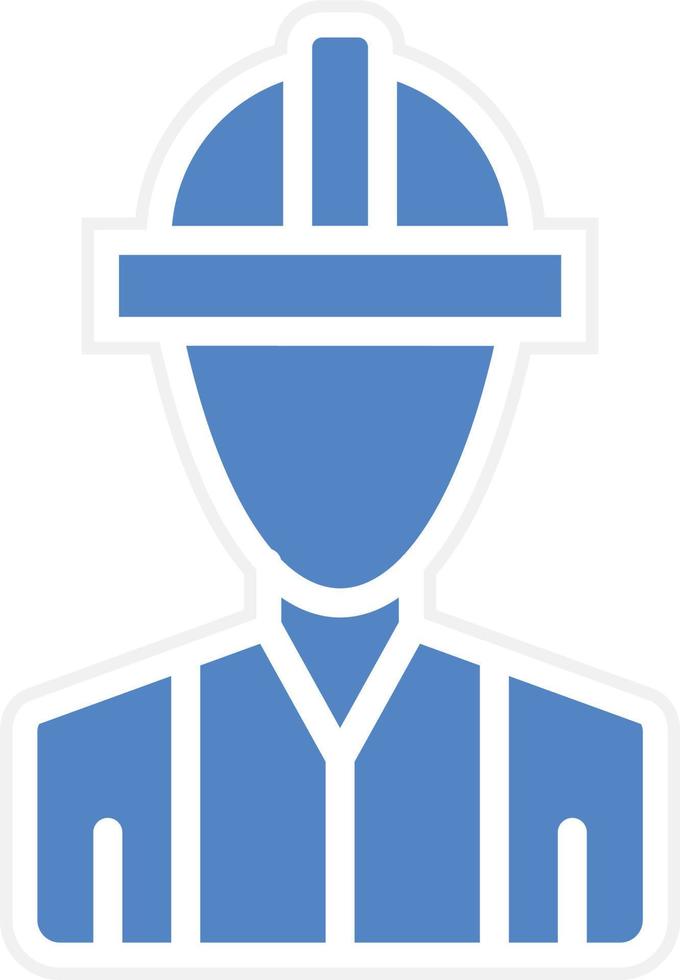 diseño de icono de vector de ingeniero