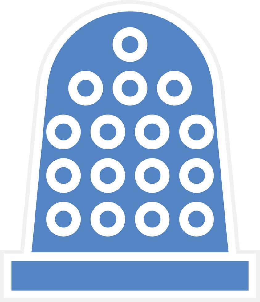 Thimble Vector Icon Design