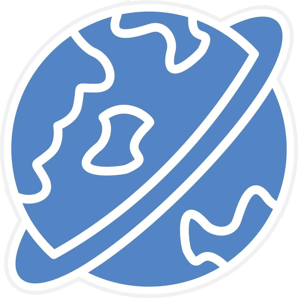 Uranus Vector Icon Design