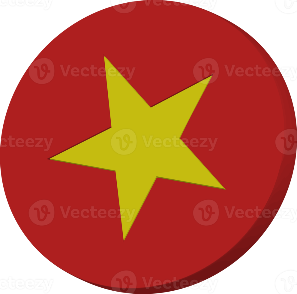 symbole du drapeau vietnamien png