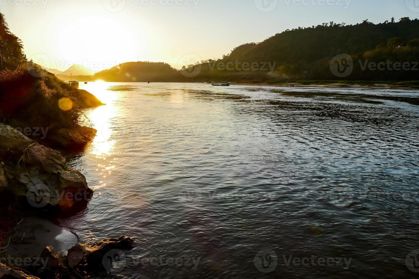 Scenic river view photo