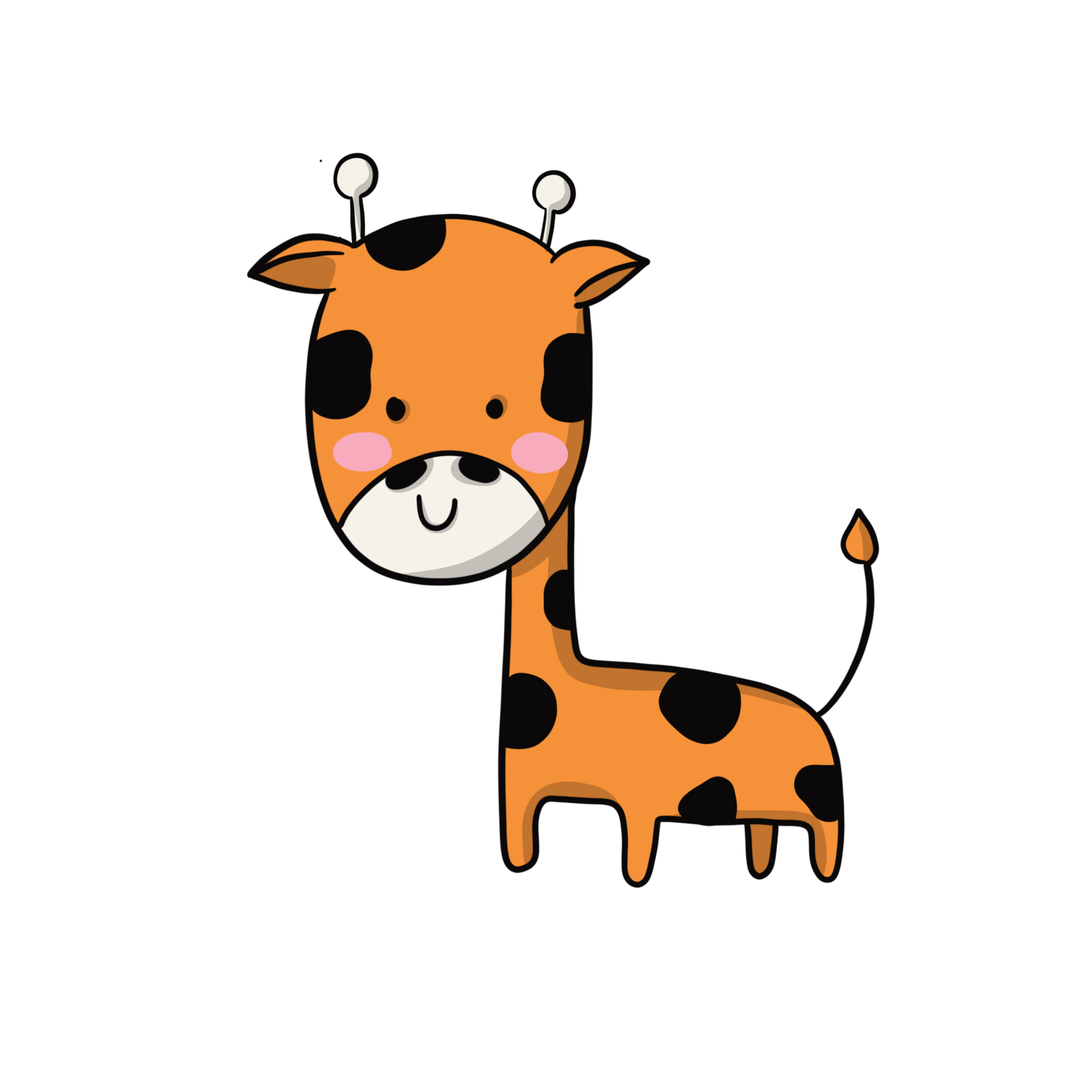 Cute Giraffe Animal Cute Giraffe Fauna Png Transparen - vrogue.co