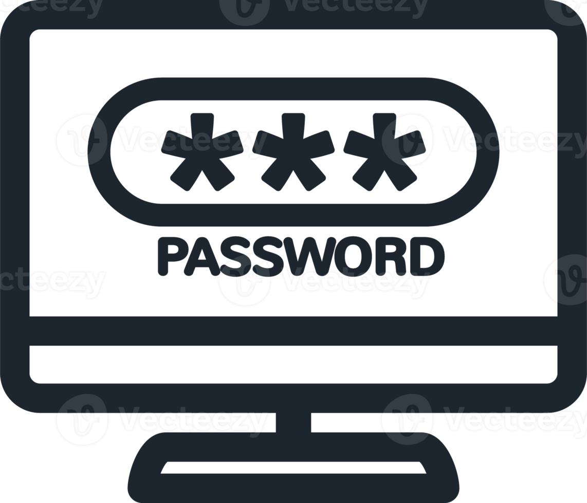 Computer password entry icon. png
