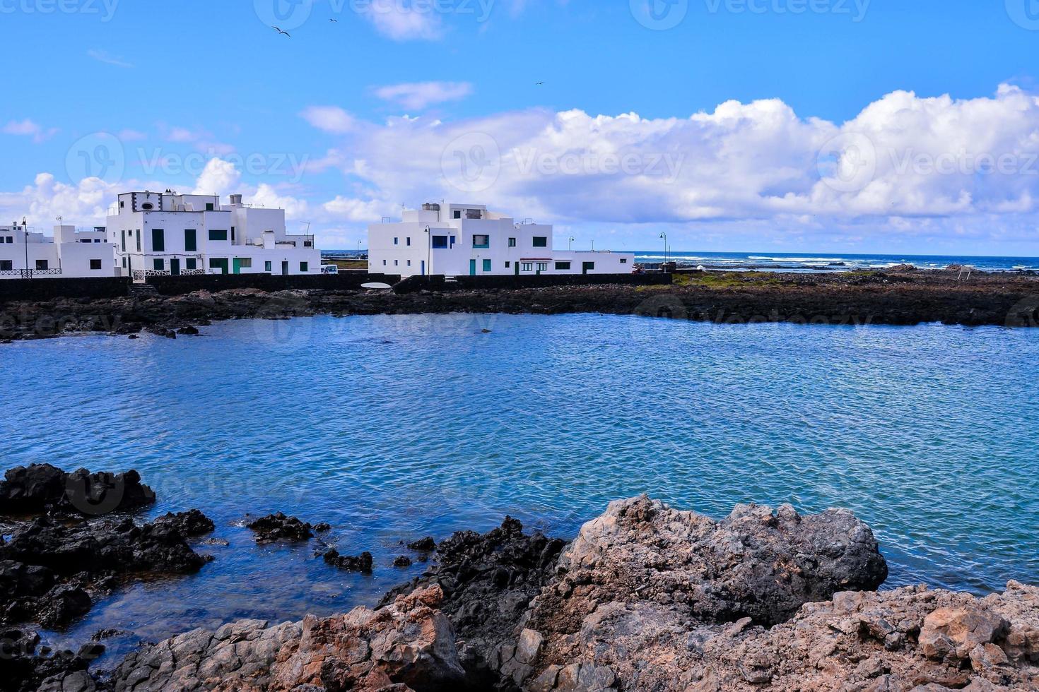 paisaje en tropical volcánico canario islas España foto