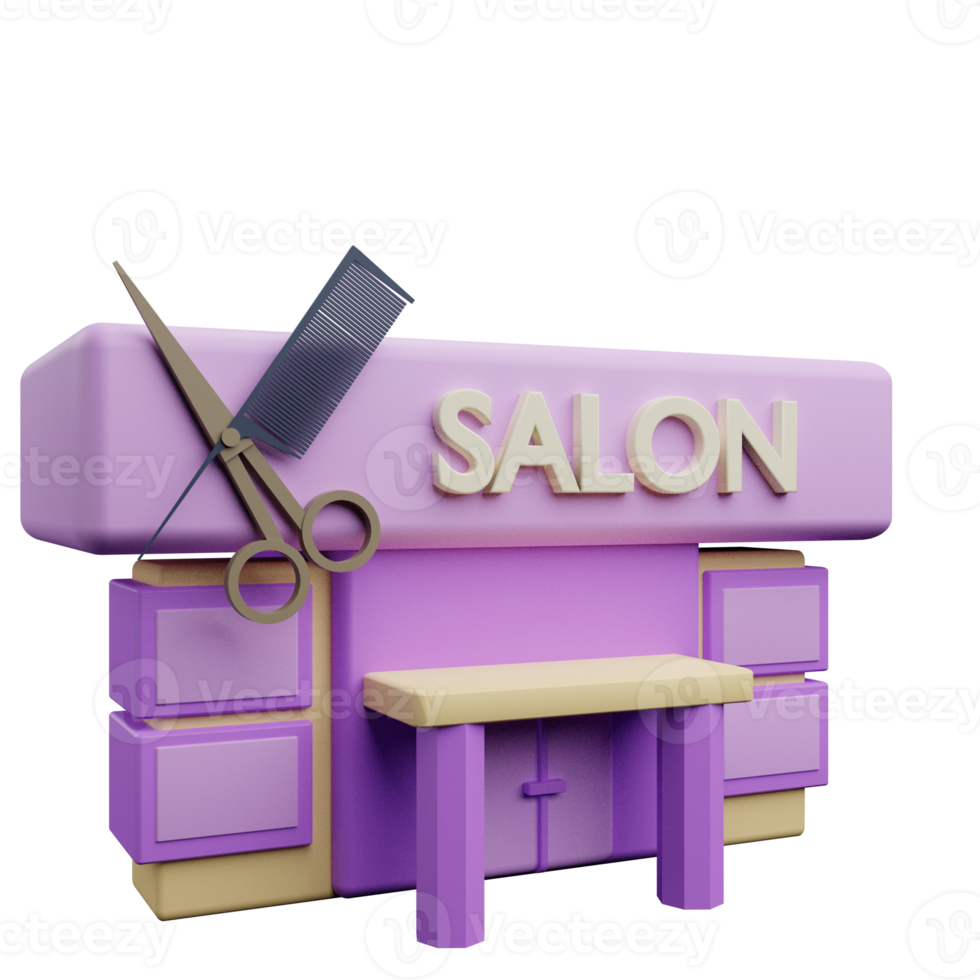 salón 3d icono png