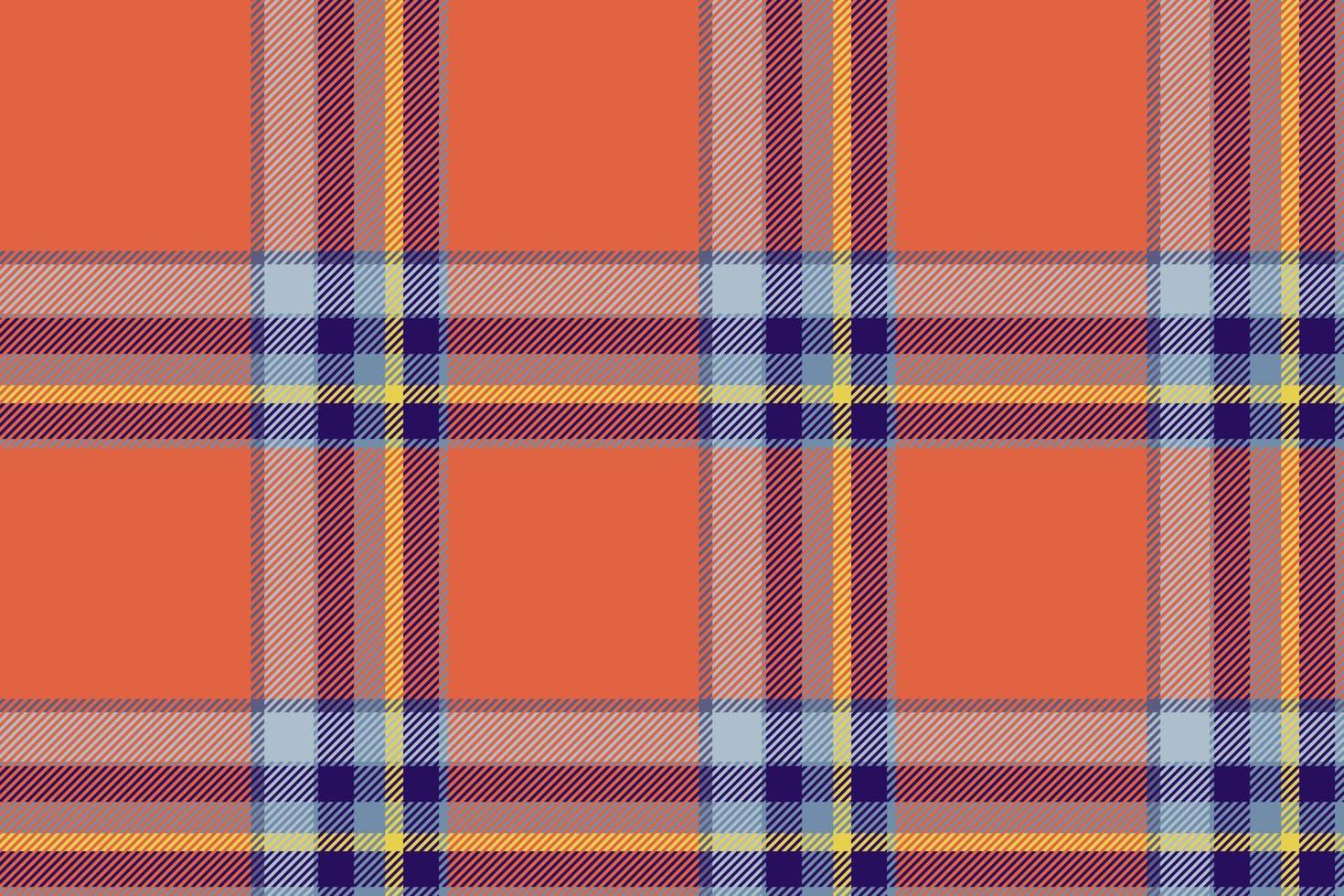 Plaid background, check seamless pattern. Vector fabric texture for textile print, wrapping paper, gift card or wallpaper.