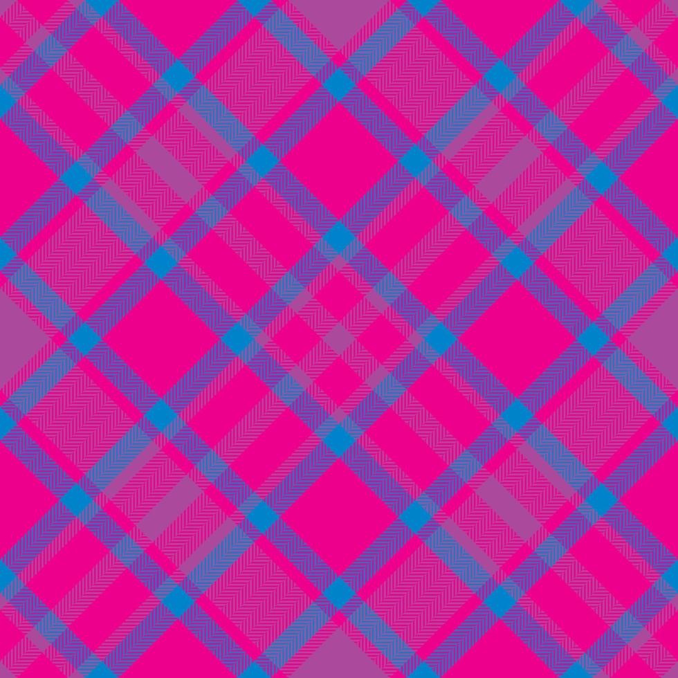 Plaid pattern vector. Check fabric texture. Seamless textile design for clothes, paper print. vector