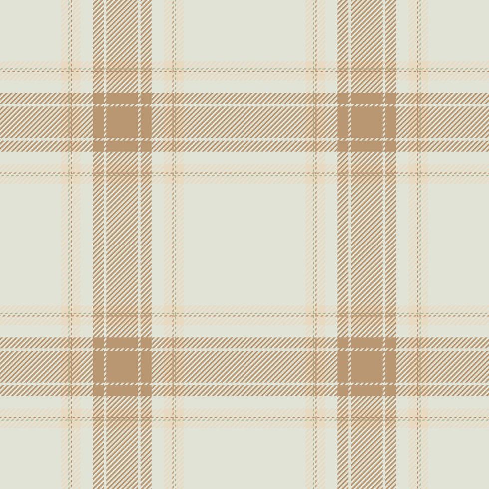 Plaid seamless pattern. Check fabric texture. Vector textile print.