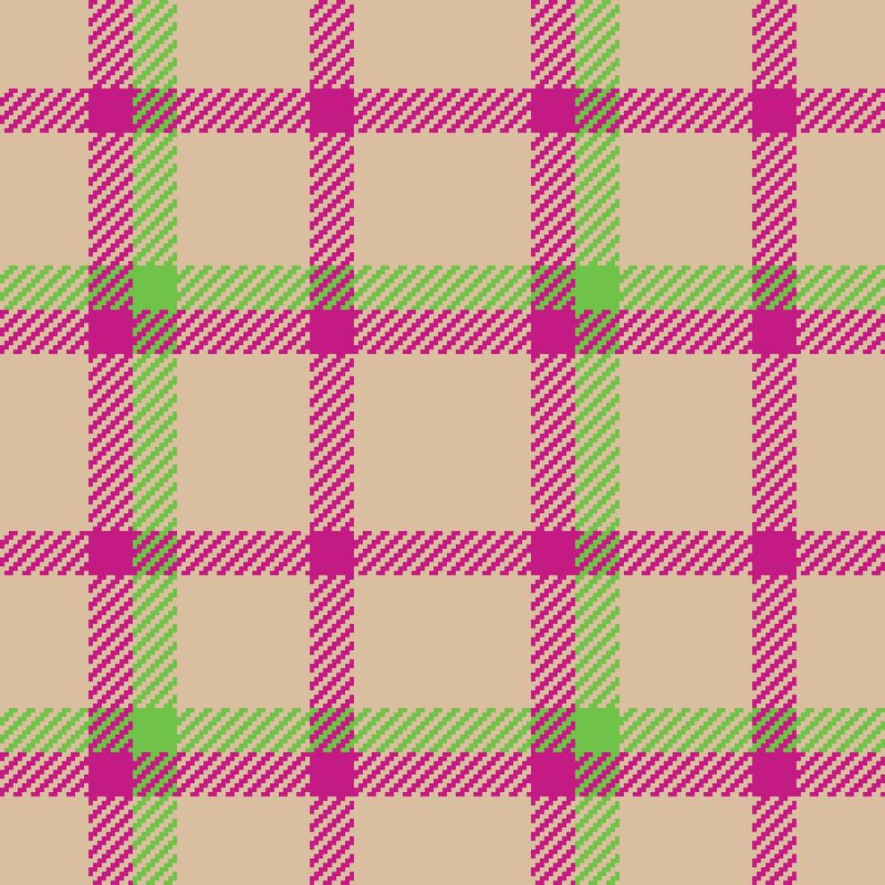 Background tartan vector. Pattern plaid texture. Check seamless fabric textile. vector