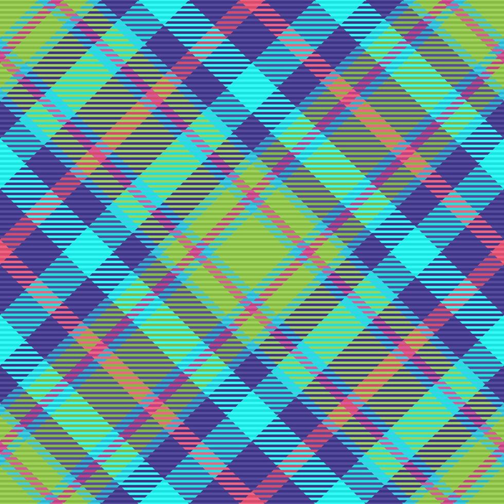 Texture fabric check. Vector pattern tartan. Textile seamless background plaid.