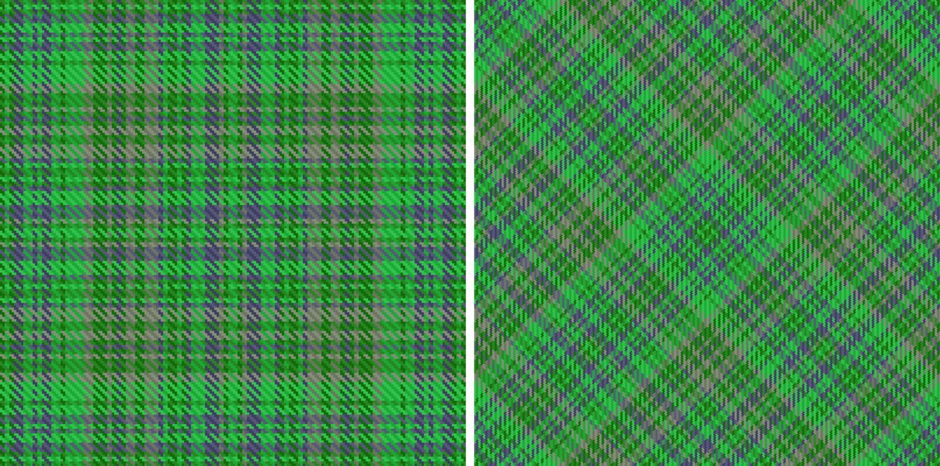 Tartan plaid pattern. Texture fabric vector. Check seamless textile background. vector