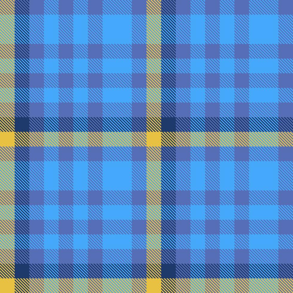 Vector fabric seamless. Check plaid textile. Background tartan texture pattern.