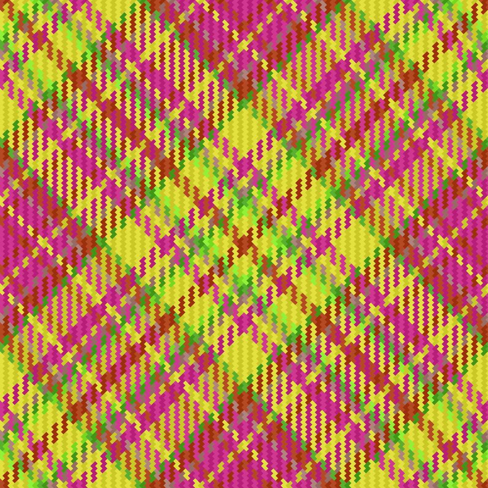 Background texture plaid. Seamless fabric pattern. Vector check textile tartan.