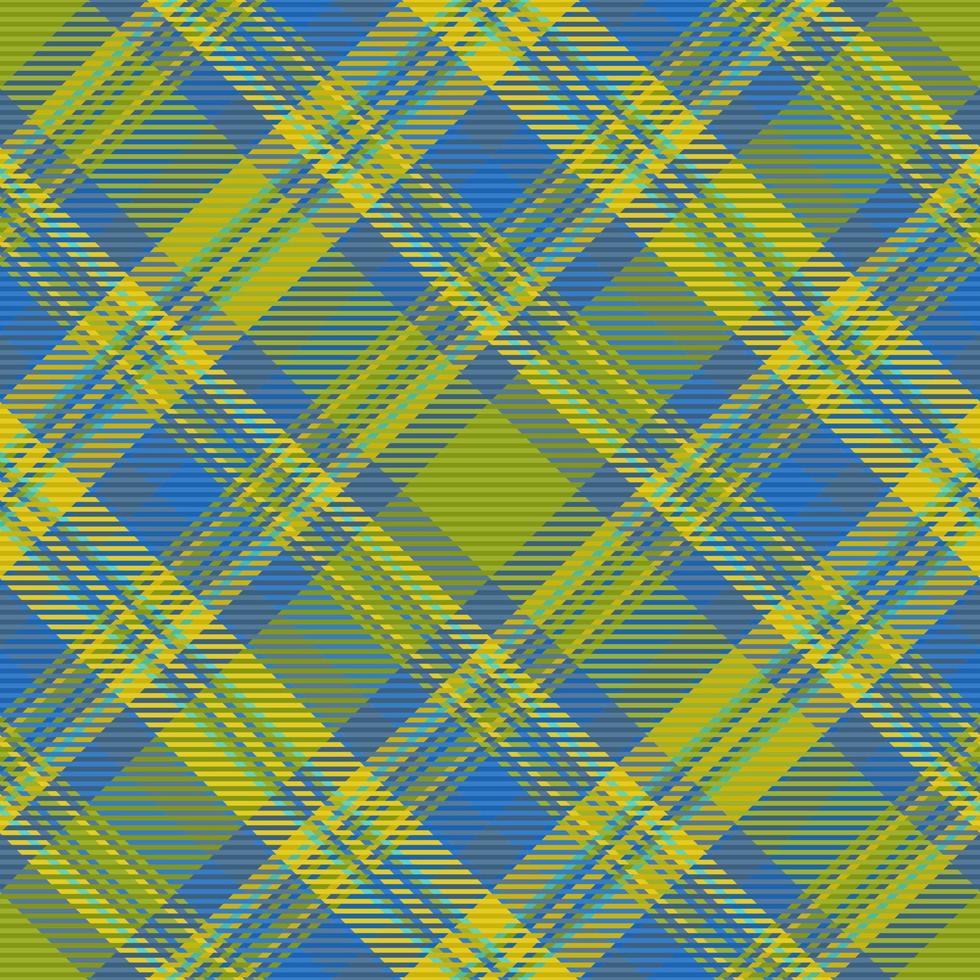 Vector seamless texture. Pattern check textile. Tartan plaid background fabric.