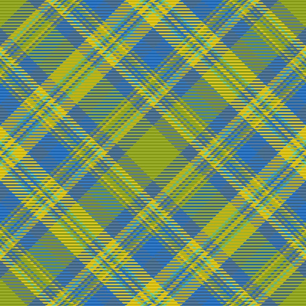 Vector seamless texture. Pattern check textile. Tartan plaid background fabric.