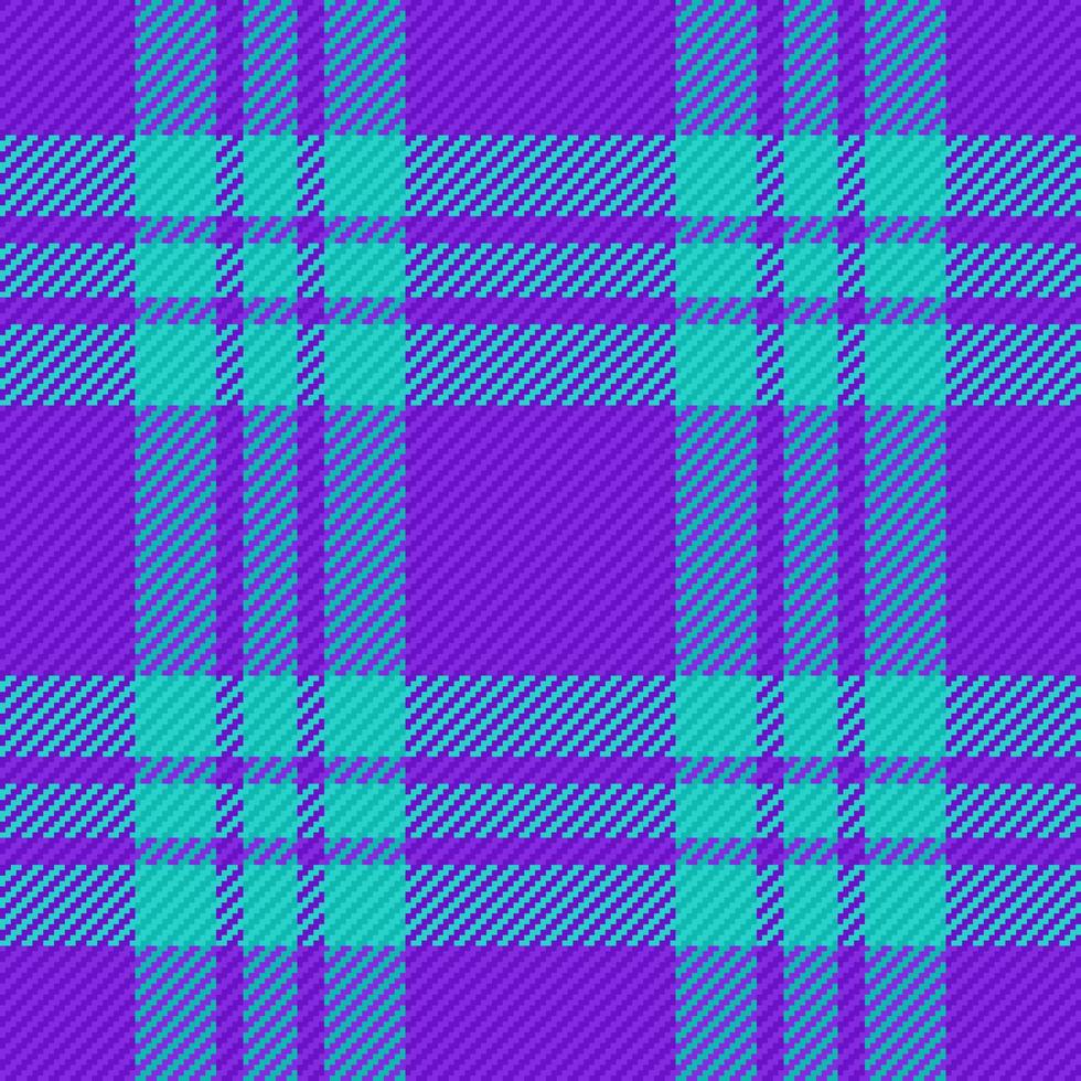 Seamless vector texture. Textile check background. Plaid pattern fabric tartan.