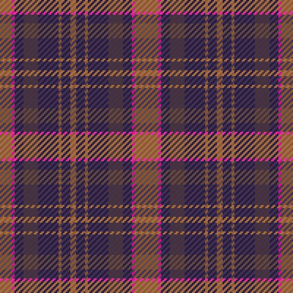 Vector tartan check. Seamless pattern plaid. Textile fabric background texture.