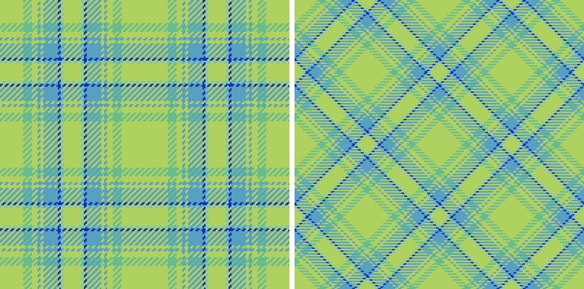 Fabric pattern seamless. Textile plaid check. Tartan background vector texture.