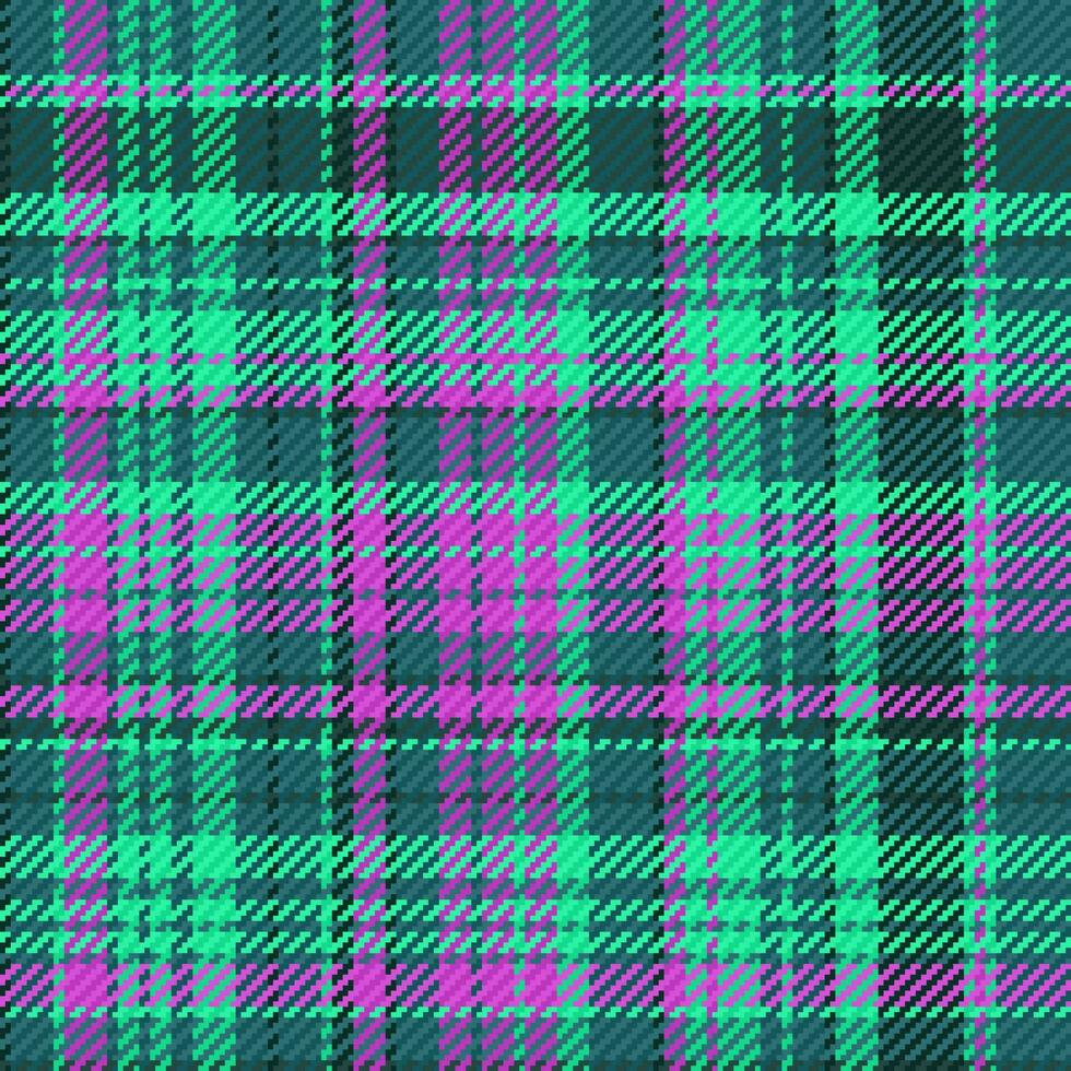 Background seamless fabric. Vector check tartan. Texture plaid pattern textile.