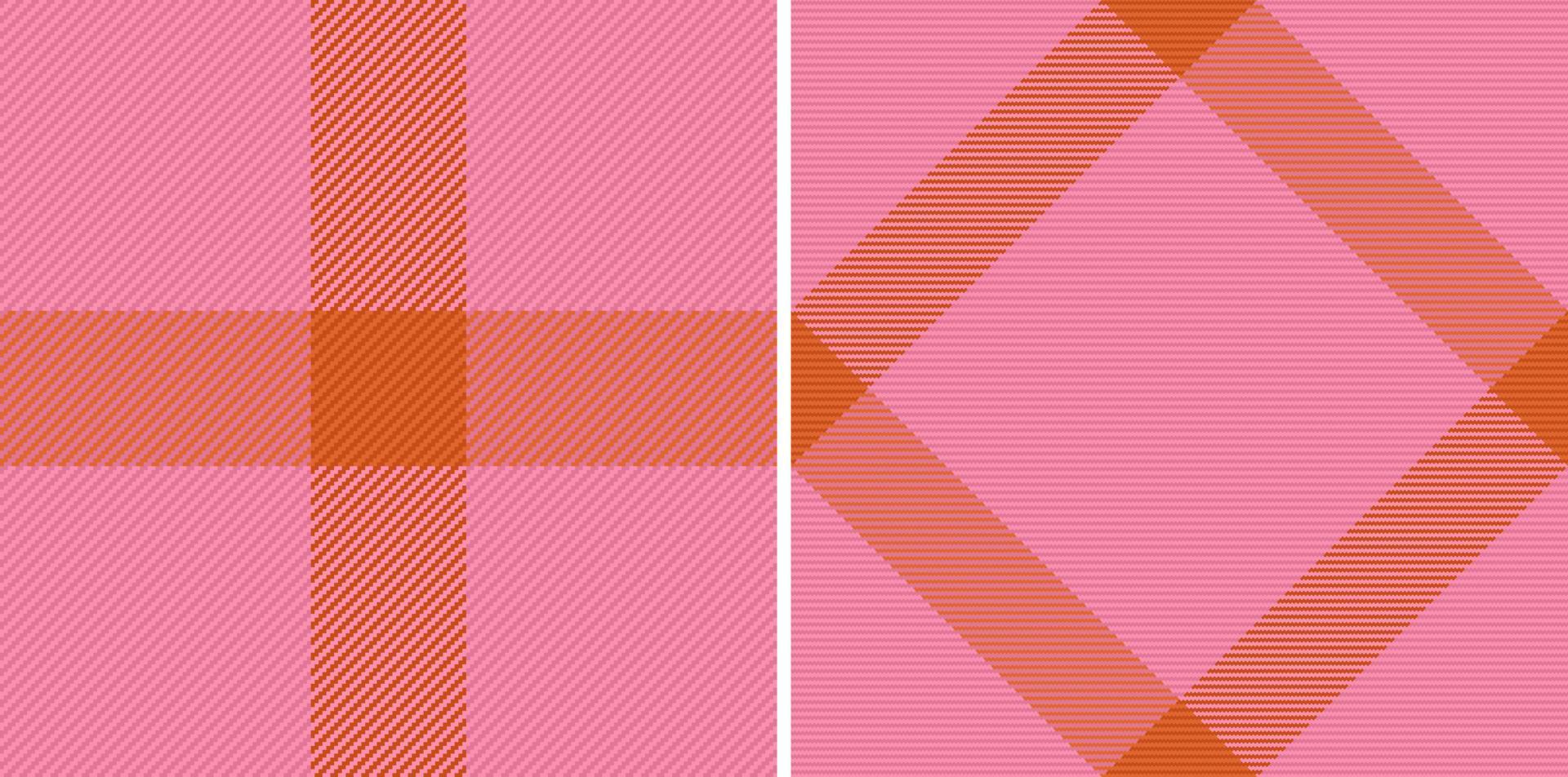 Background seamless check. Plaid fabric pattern. Texture tartan textile vector. vector