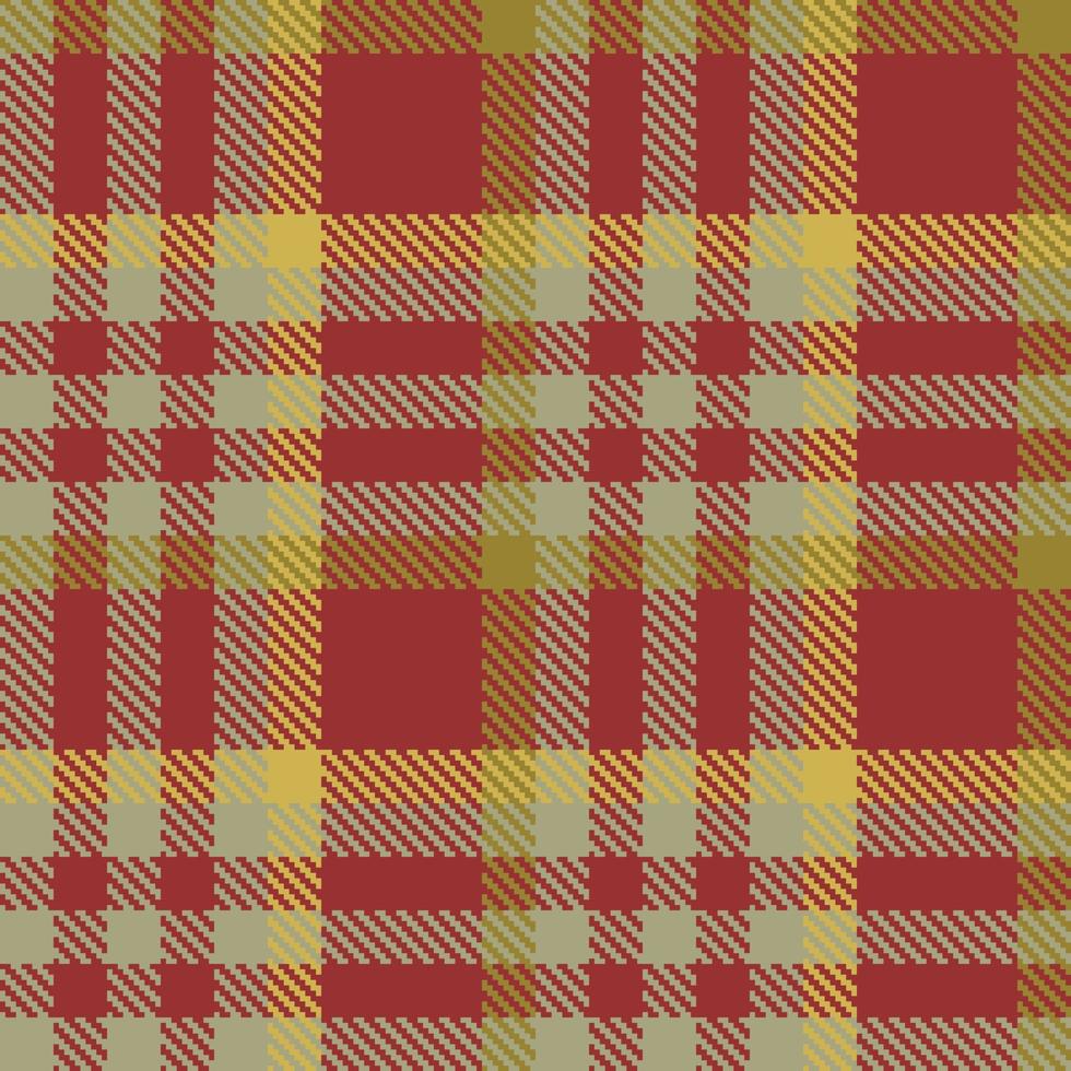 Check pattern vector. Plaid tartan textile. Fabric background texture seamless. vector