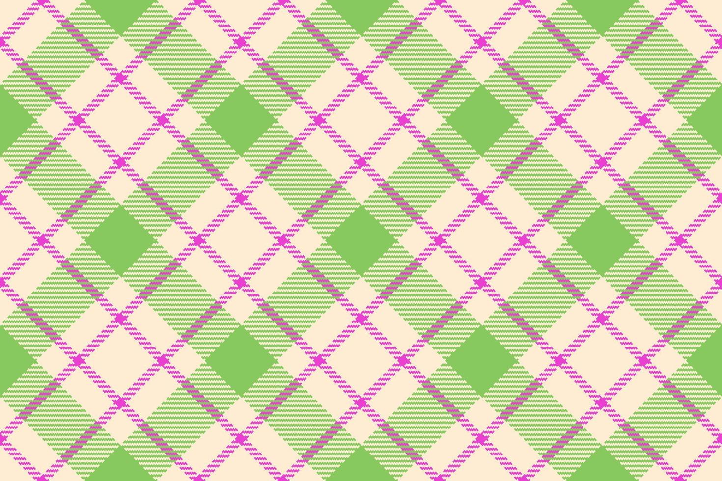 Textile fabric tartan. Check plaid pattern. Vector texture background seamless.