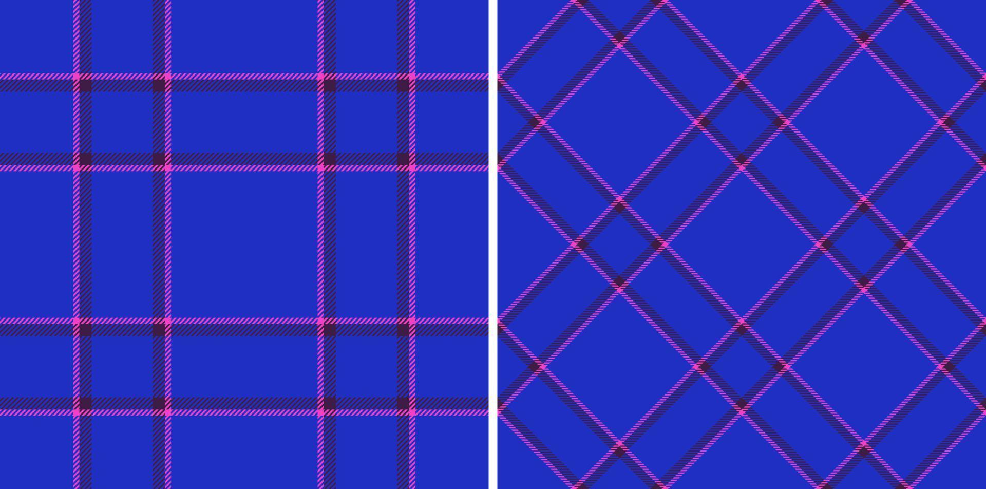 Tartan fabric plaid. Background texture textile. Check pattern seamless vector. vector