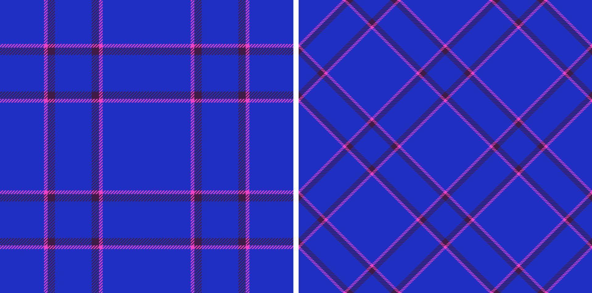 Tartan fabric plaid. Background texture textile. Check pattern seamless vector. vector