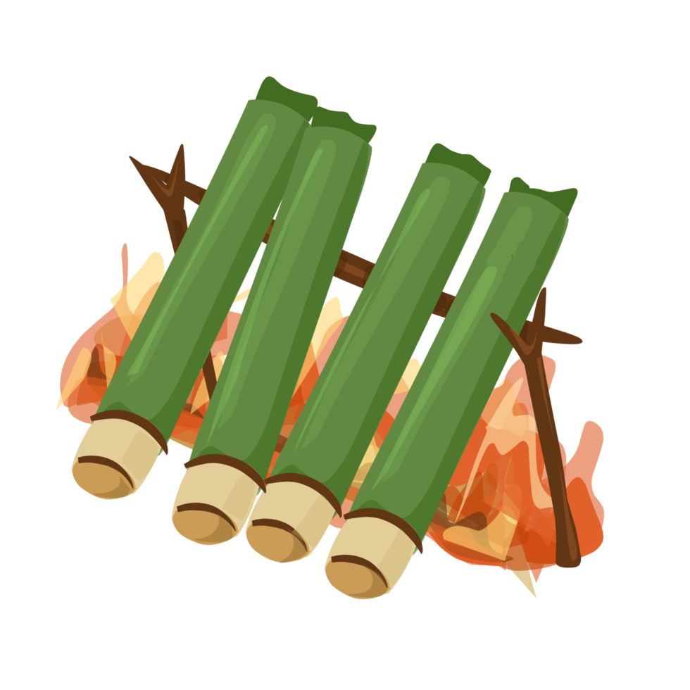 lemang nourriture illustration png