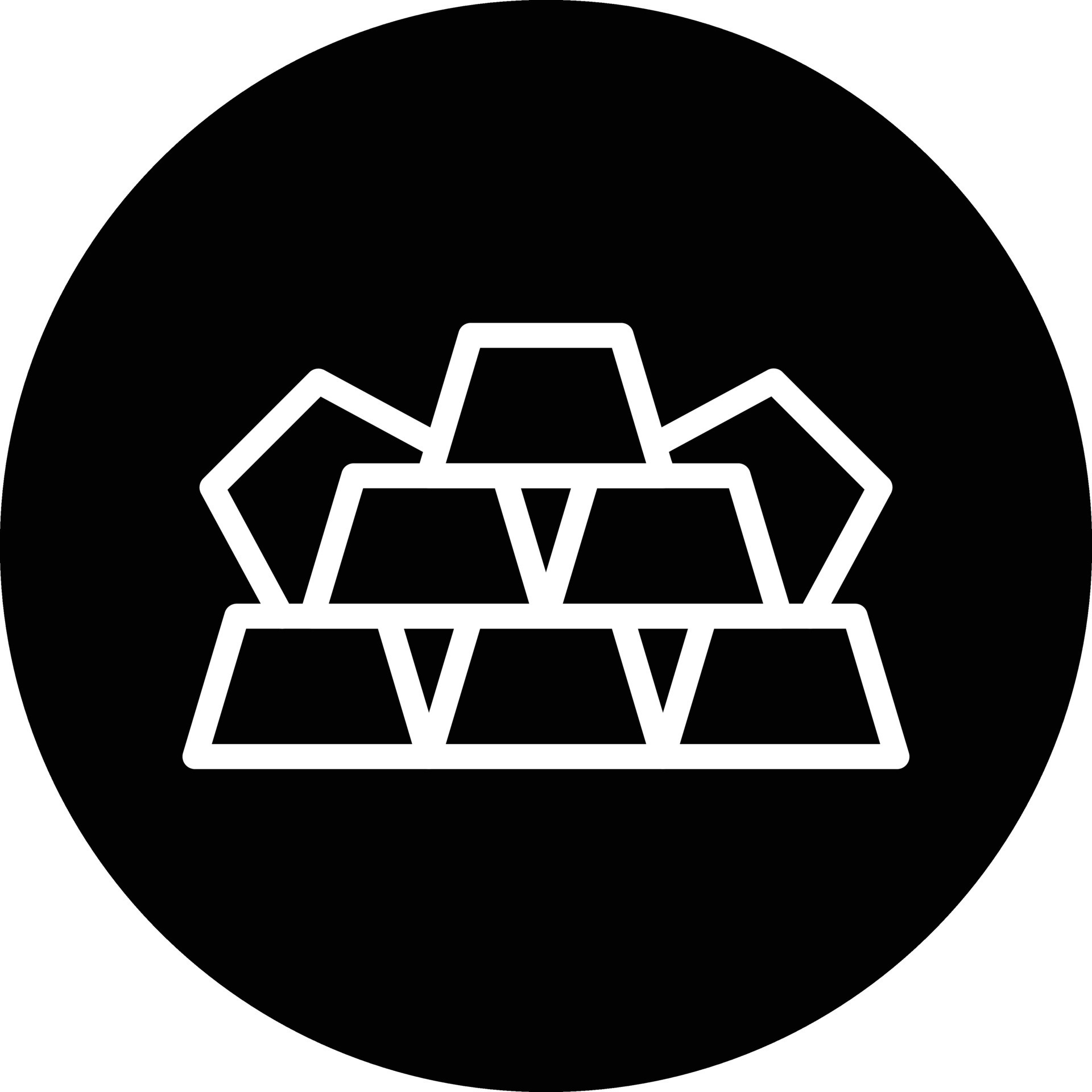 Gold Ingots Vector Icon Design 22953079 Vector Art at Vecteezy