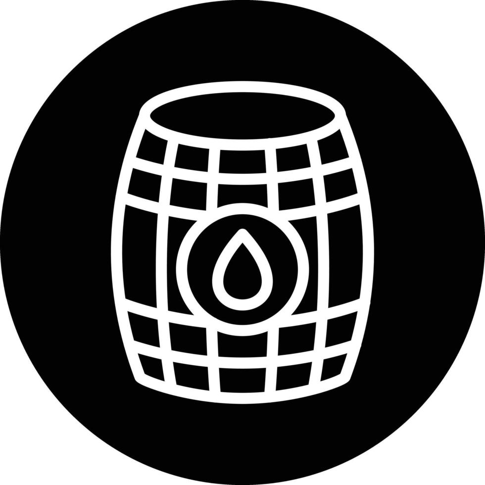 Barrel Vector Icon Design