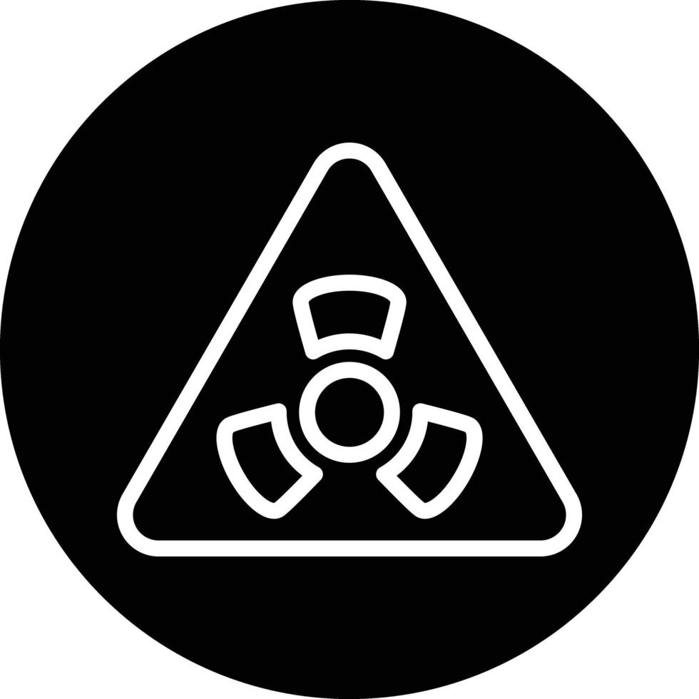 peligro vector icono diseño