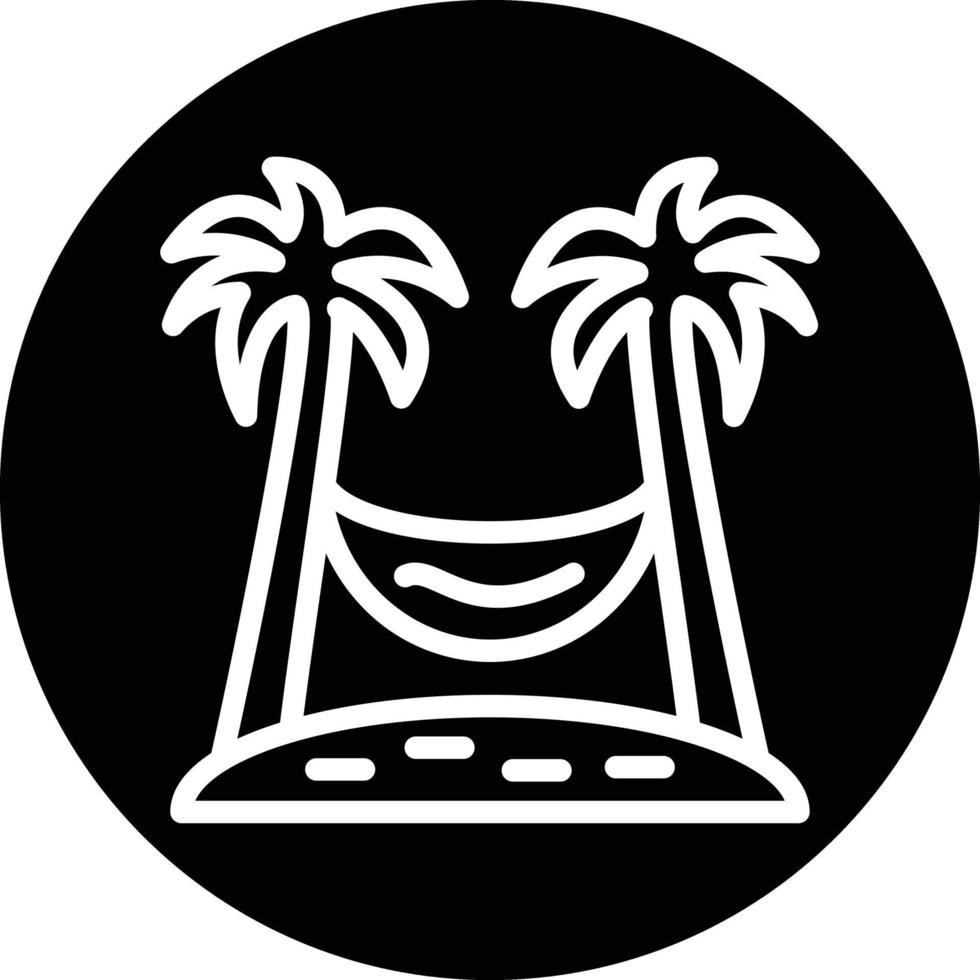 Hammock Vector Icon Design