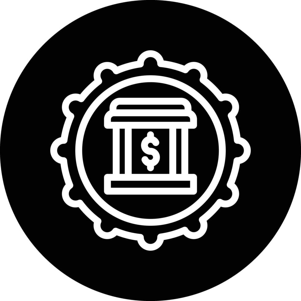 Banking System Vector Icon Design