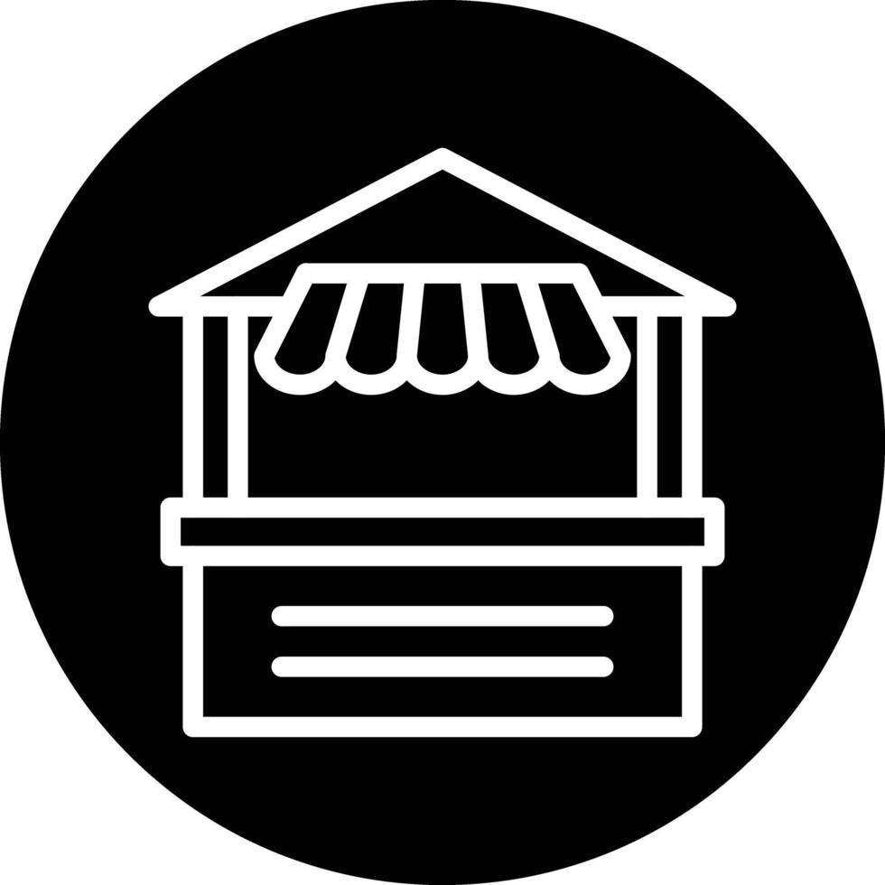 Stall Vector Icon Design