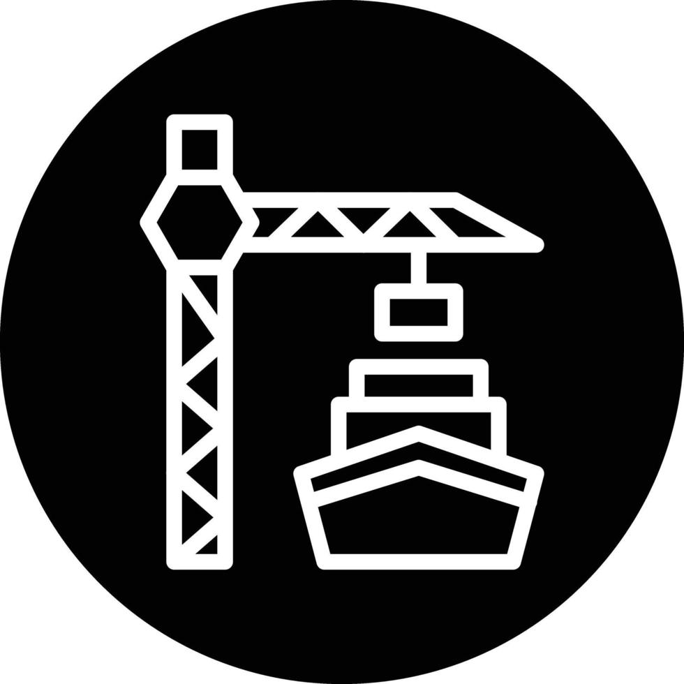 Port Vector Icon Design
