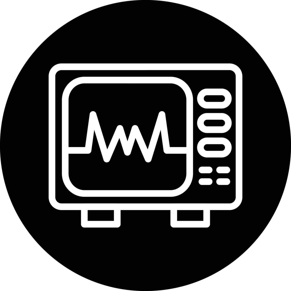 Cardiogram Vector Icon Design