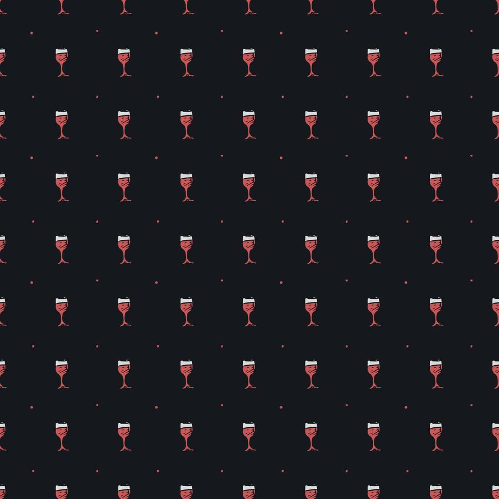 seamless wine pattern. vector doodle illustration with wine. pattern with wine