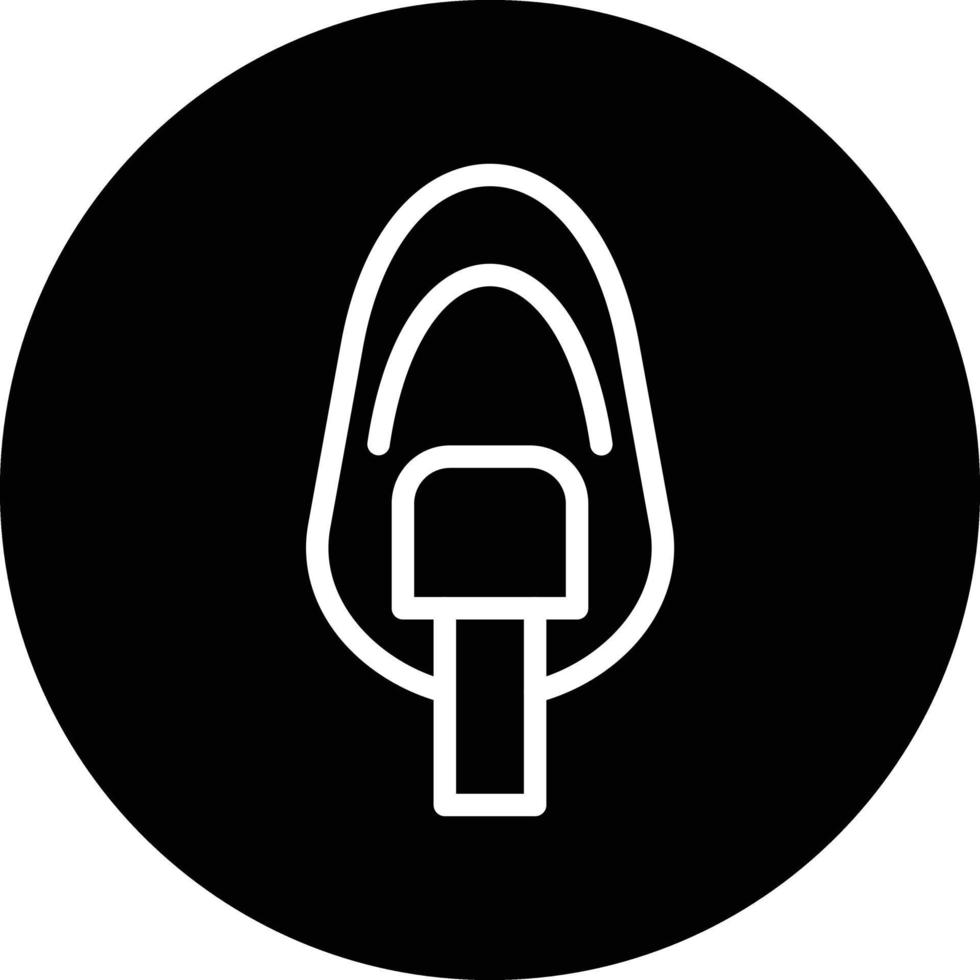 Oxygen Mask Vector Icon Design